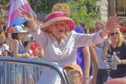 Edith Windsor at Washington D.C.'s Capital Pride