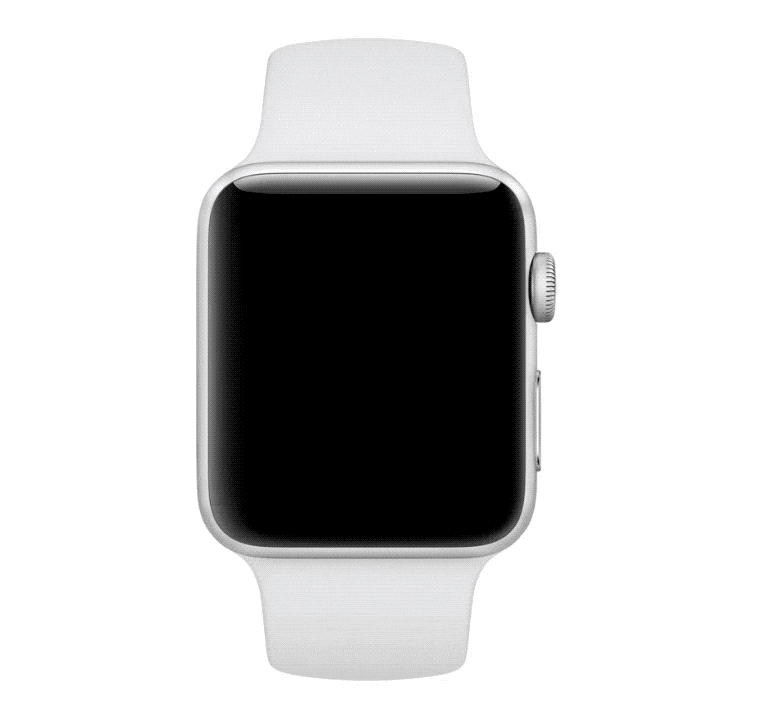 Animated gif of Apple's new pride iWatch face moving
