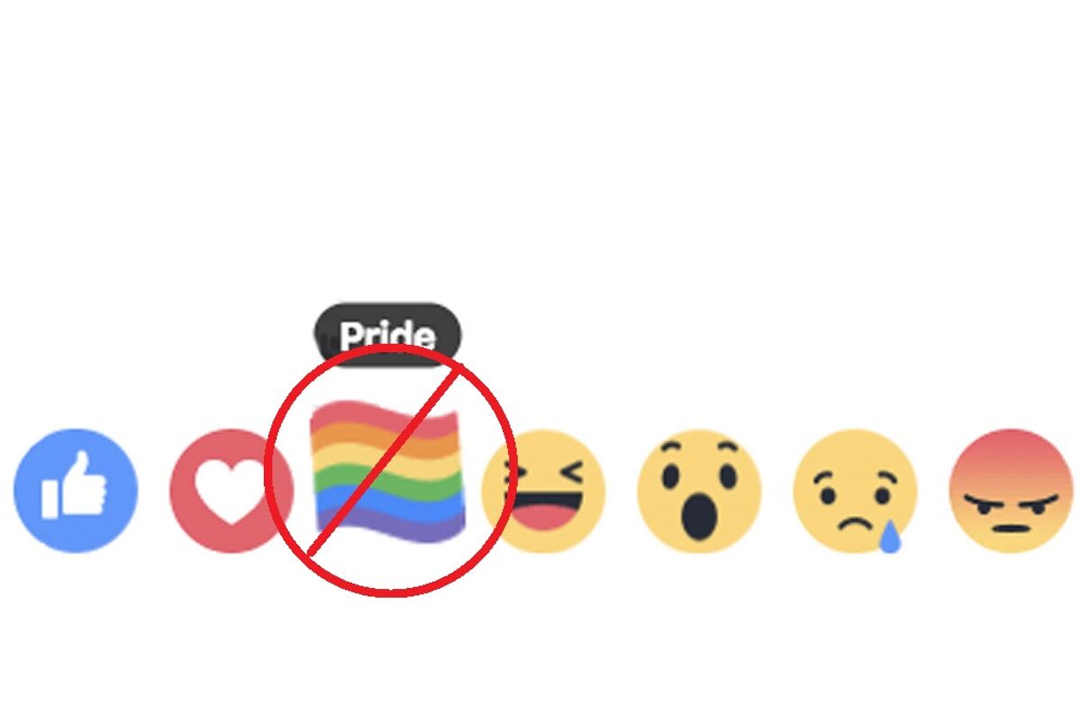 Facebook killed their Pride reaction, but they added this instead - LGBTQ  Nation