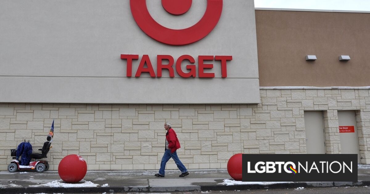 Target moves Pride displays after