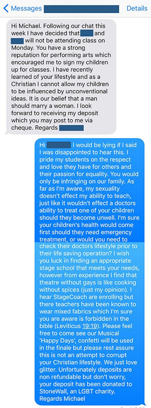 This gay teacher had the best response to a Christian mom who pulled ...