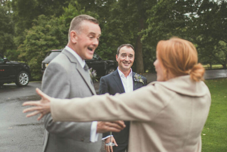 JK Rowling photobombed this Scottish same-sex wedding. It was kind of perfect.
