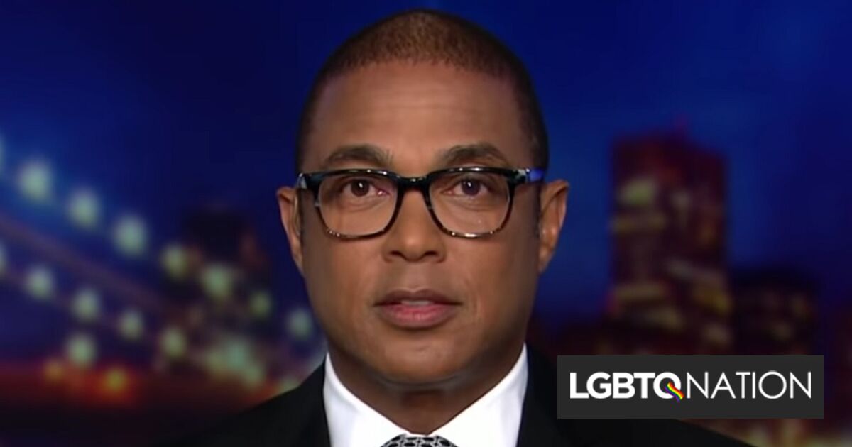 Don Lemon booted from CNN after sexist remarks - LGBTQ Nation
