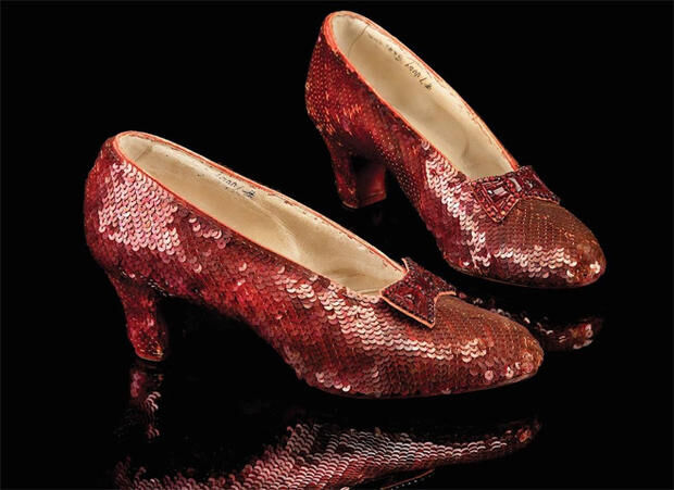 After 13 Years, Police Recovered Dorothy's Red Slippers - LGBTQ Nation