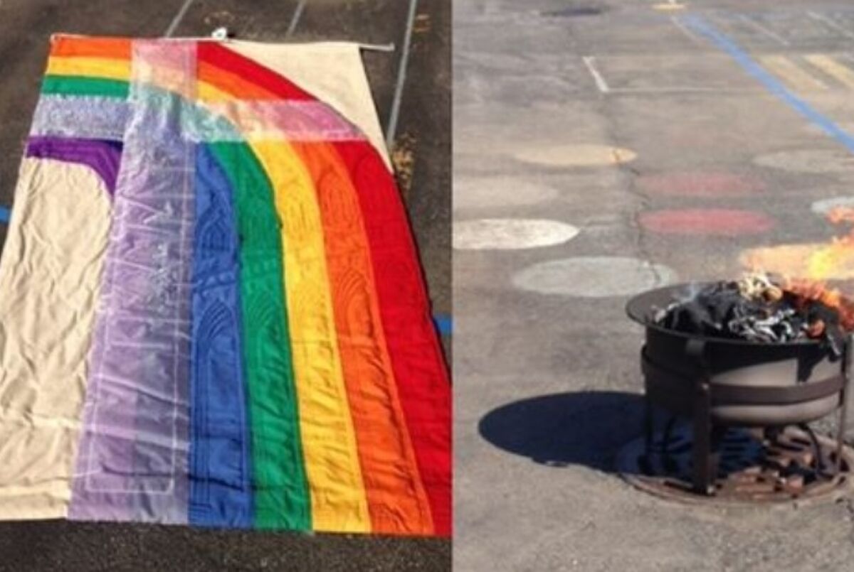Church removes priest who 'exorcised' a rainbow flag out of