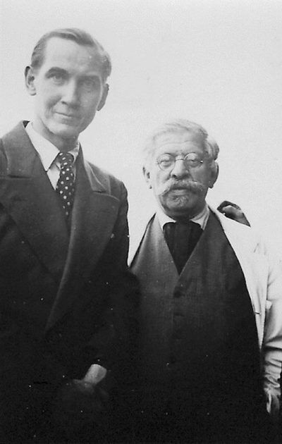 (L-R) Karl Giese and Magnus Hirschfeld