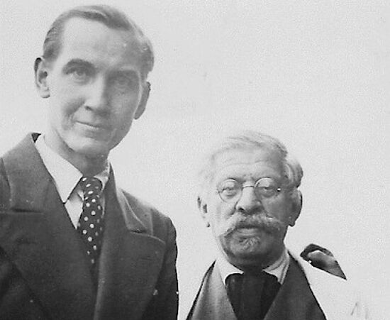 (L-R) Karl Giese and Magnus Hirschfeld