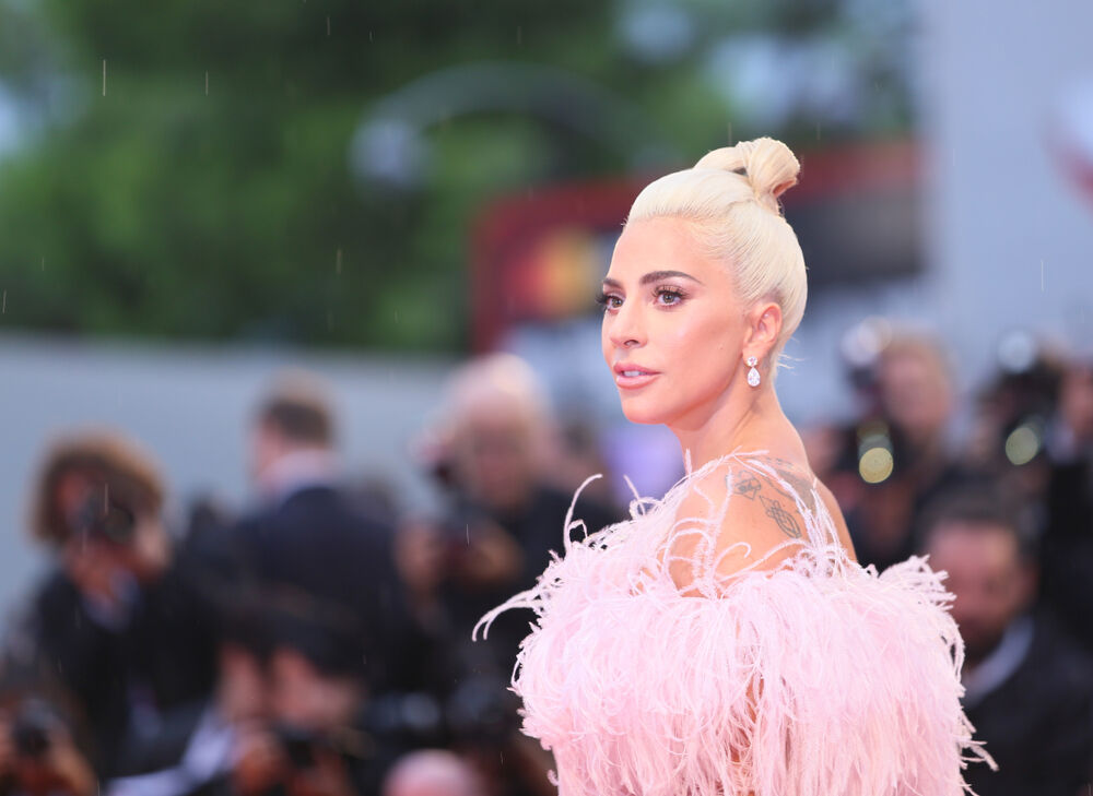 Lady Gaga walks the red carpet ahead of the 'A Star Is Born' screening during the 75th Venice Film Festival at Sala Grande on August 31, 2018 in Venice, Italy.