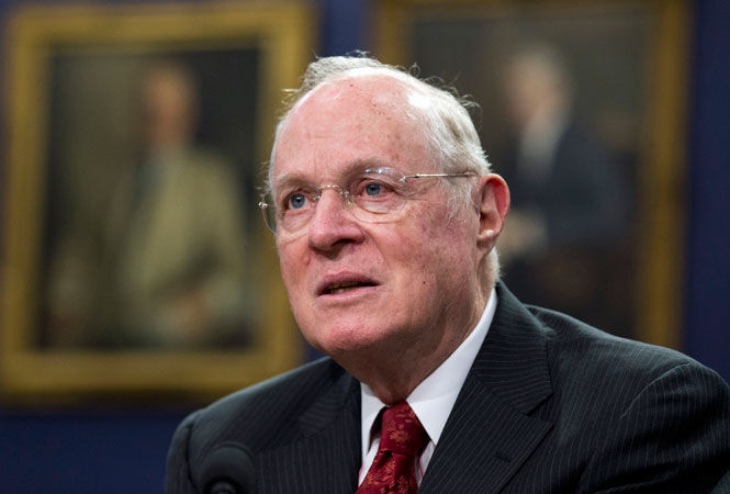 Former United States Supreme Court justice Anthony Kennedy