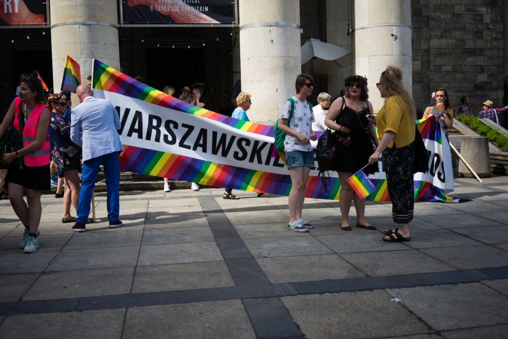 June 10, 2018: Warsaw's LGBTQ pride equality march