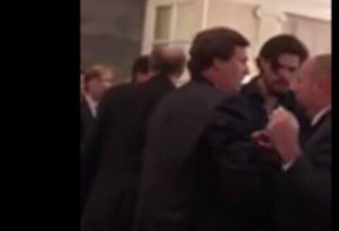 Did Tucker Carlson & his son assault a gay Latino immigrant in a Virginia country club?