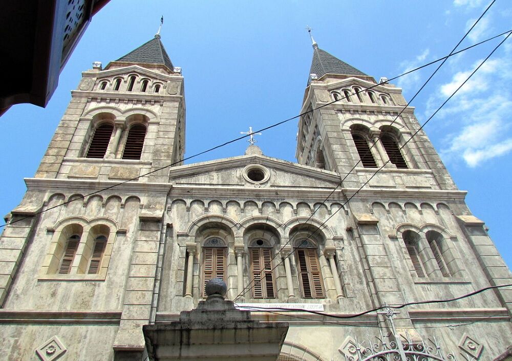 St Joseph's Catholic cathedral in Zanzibar, Tanzania. Governor Paul Makonda, like 61% of Tanzanians, is Christian.