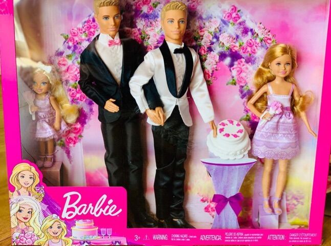 When they couldn't find a same-sex wedding Barbie set, two gay men decided to make their own.