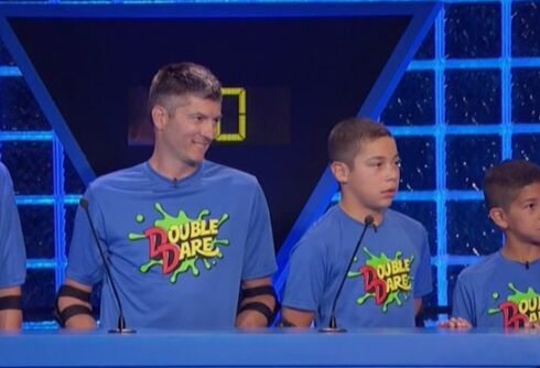 For the first time ever, Nickelodeon’s ‘Double Dare’ features a family with two dads