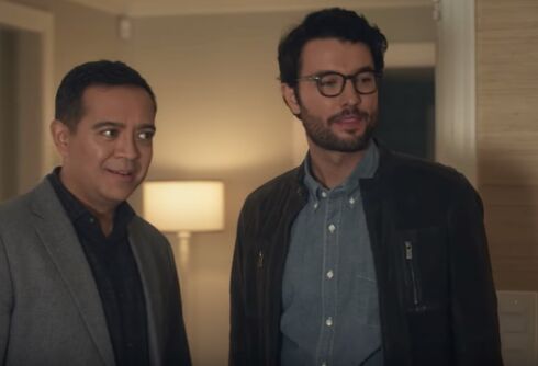 The religious right is outraged a commercial shows an interracial gay couple being normal