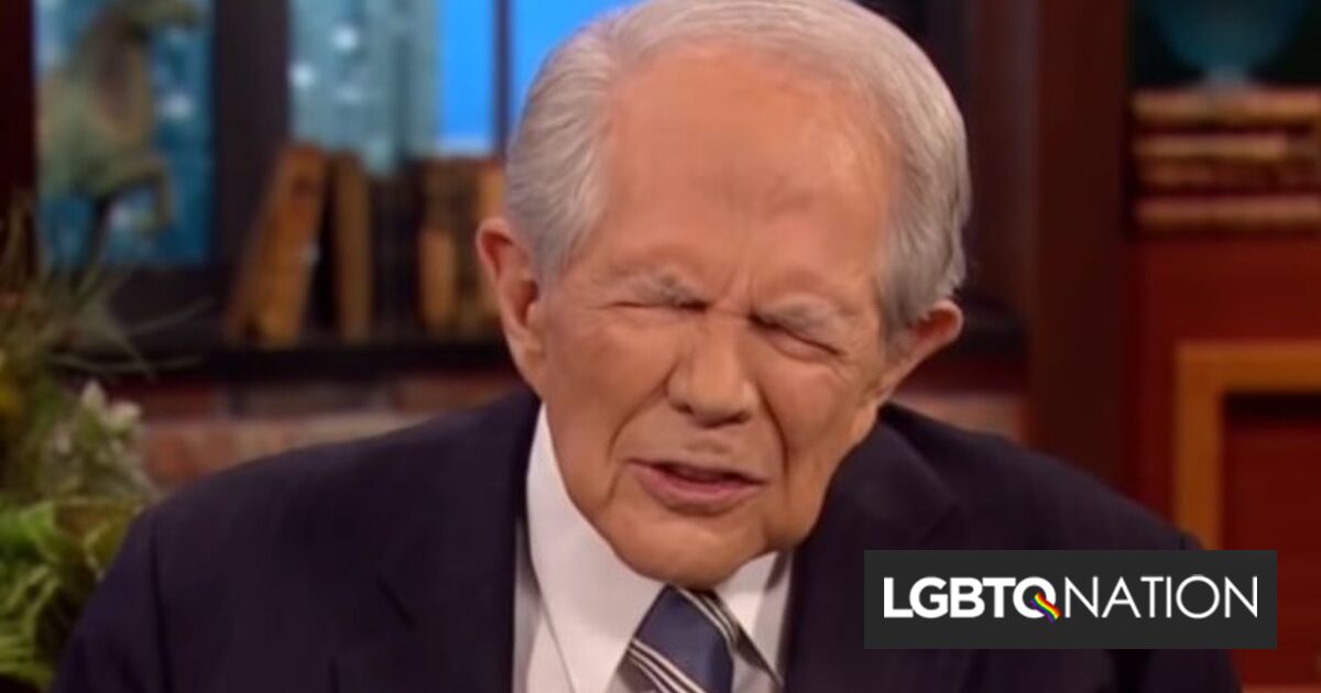 Pat Robertson Told A Mom That Her Son Looks At Gay Porn