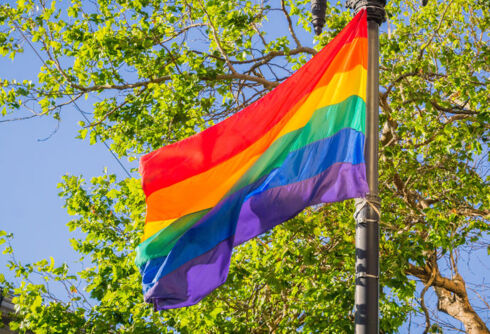 The Pride flag is back after a small town reverses its controversial ban