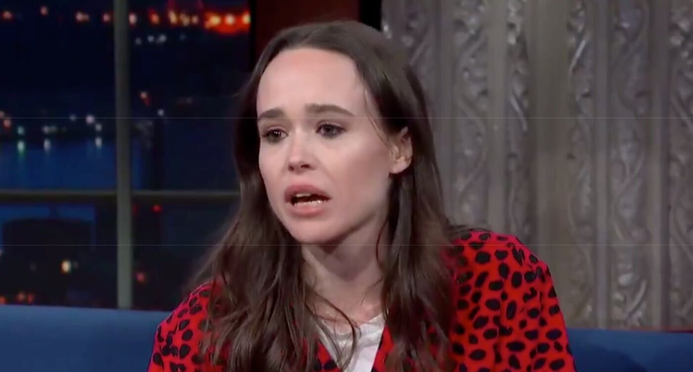 Ellen Page appeared on the Late Show with Stephen Colbert on Jan 31 and quickly launched into an impassioned takedown of the Trump administration's attacks on LGBTQ rights.