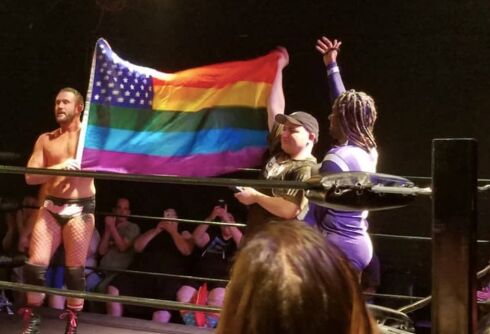 This all-queer pro-wrestling event is pummeling homophobia into submission