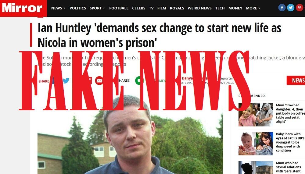 Radical ‘feminists’ & the religious right claim this murderer is transgender. It’s a lie.