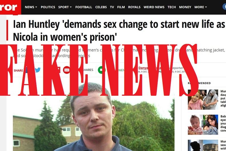 mirror-ian-huntley1 Radical ‘feminists’ & the religious right claim this murderer is transgender. It’s a lie.
