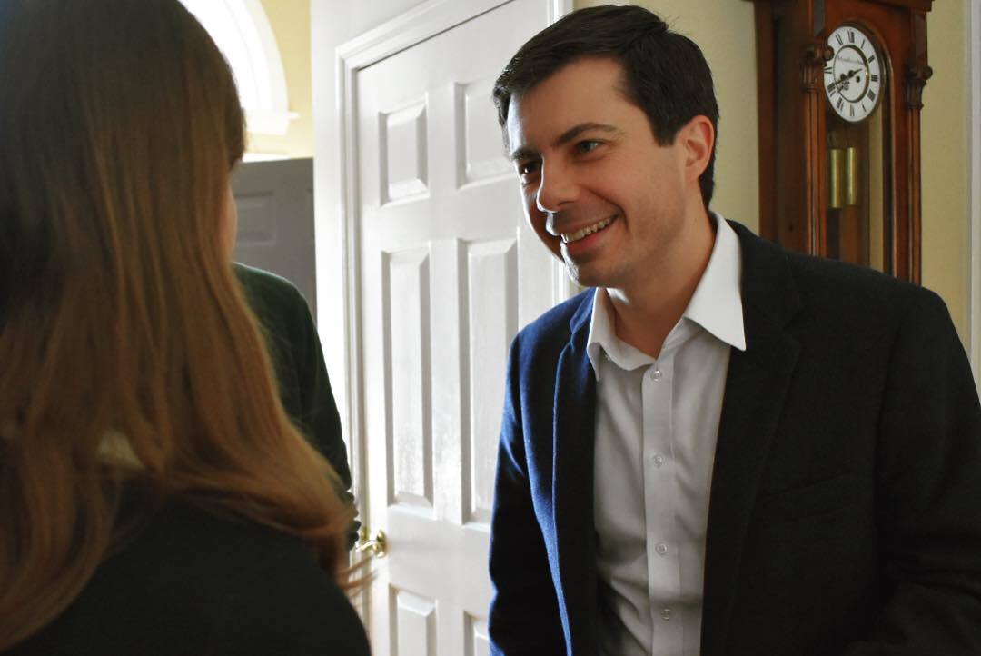 South Bend, Indiana, mayor and 2020 presidential candidate Pete Buttigieg