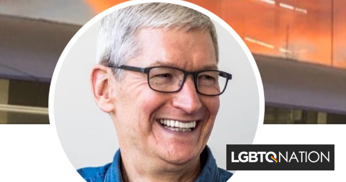 Apple CEO Tim Cook is trolling Donald Trump on Twitter - LGBTQ Nation