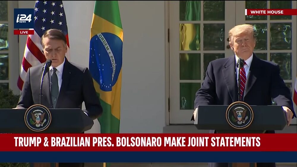 Jair Bolsonaro and Donald Trump