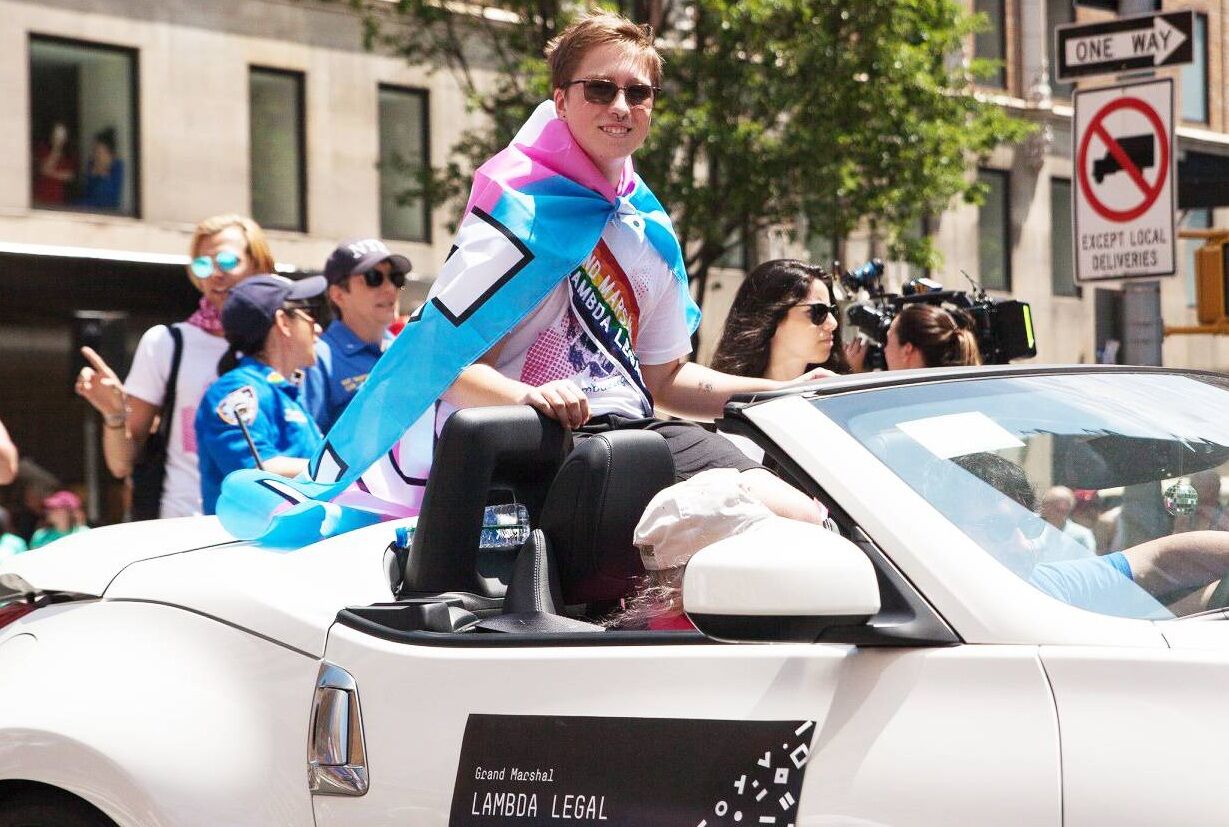 Lambda Legal, Drew Adams, transgender