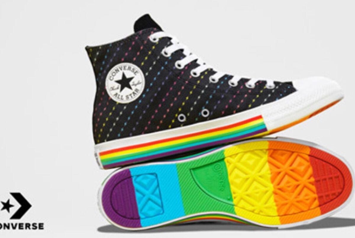 Converse drops Pride sneaker line 2019 & this time it trans flag shoes - LGBTQ Nation