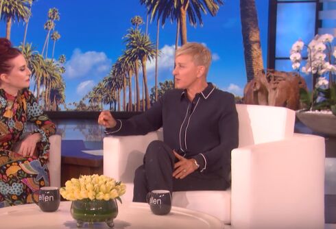 Meghan Mullally thanks Ellen DeGeneres… for her career