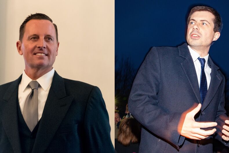 grenell-buttigieg Ambassador Richard Grenell attacked out presidential candidate Pete Buttigieg on Fox News
