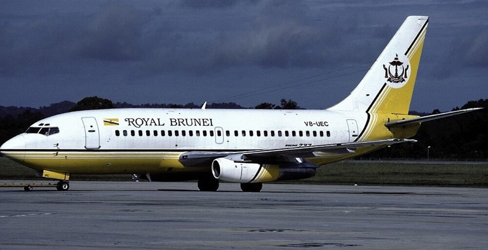 A Royal Brunei Airlines plane