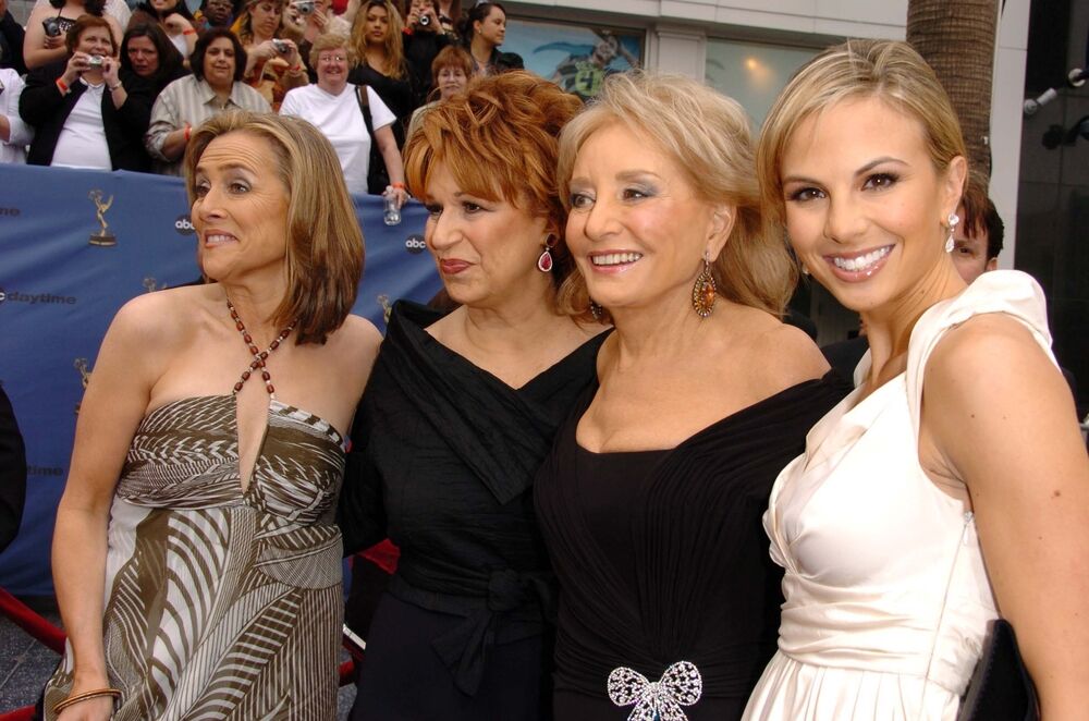Meredith Vieira, Joy Behar, Barbara Walters and Elisabeth Hasselbeck at The 33rd Annual Daytime Emmy Awards at Kodak Theatre on April 28, 2006 in Hollywood, CA.