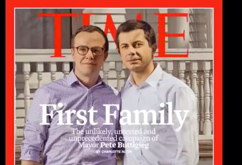 Time Magazine dubs Pete & Chasten Buttigieg the ‘First Family’ on cover
