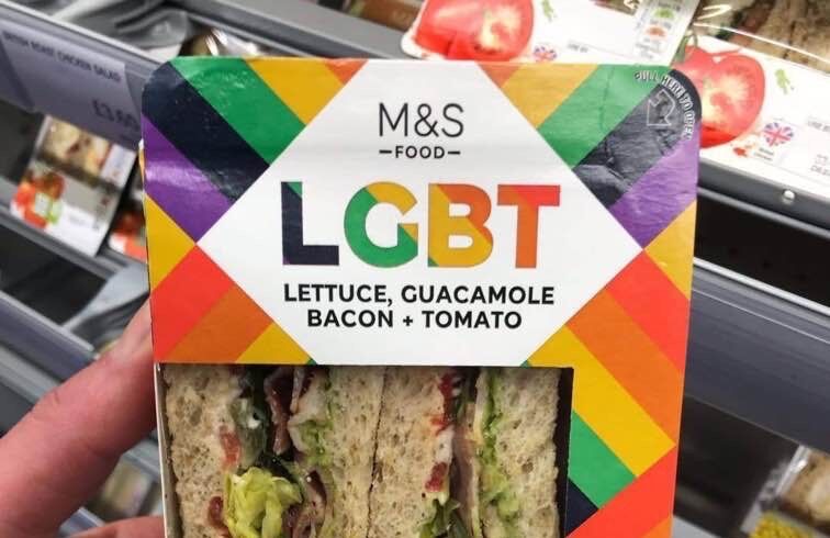 M&S's new LGBT sandwich