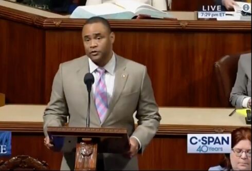 A Texas Democrat honored a murdered black trans woman in a moving speech on the House floor
