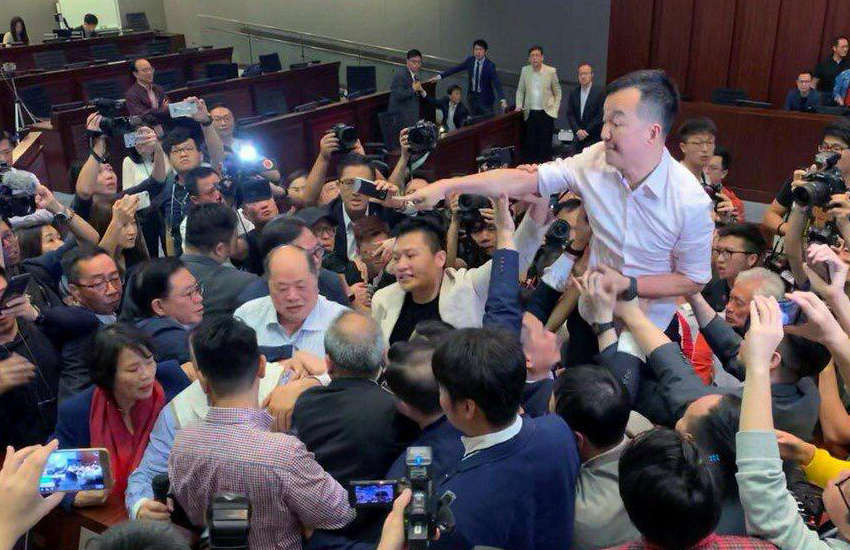 Hong Kong's sole gay lawmaker, Ray Chan