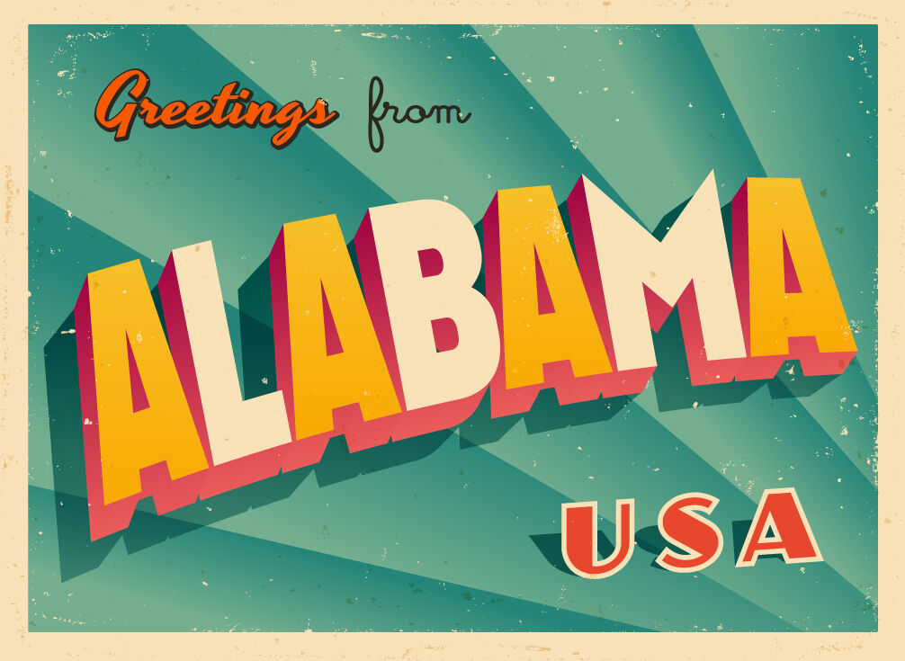 Greetings from Alabama USA