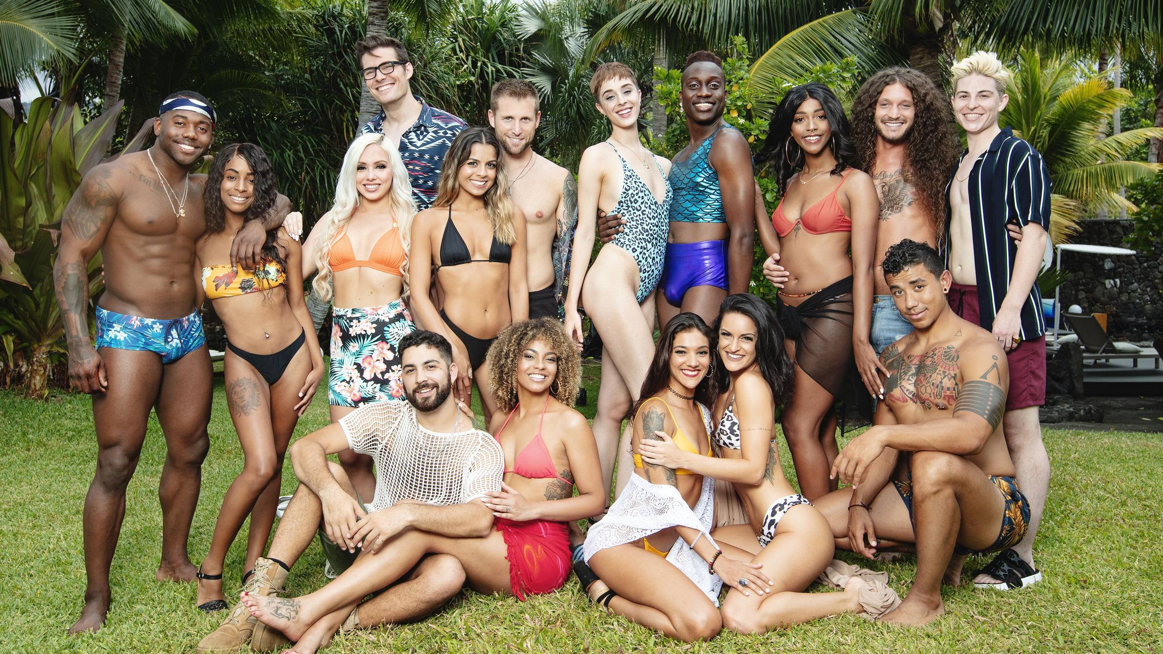 The cast of MTV's new reality dating show "Are You The One?"