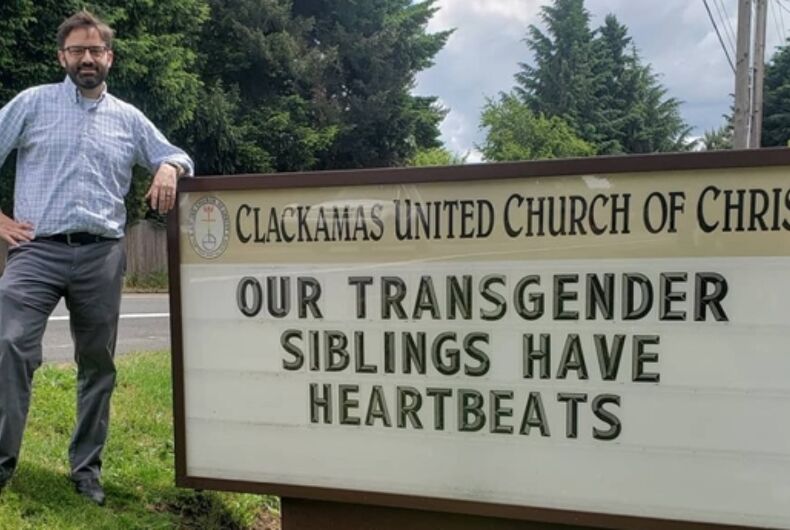 These awesome & inspiring church signs have doubled the congregation's size / LGBTQ Nation