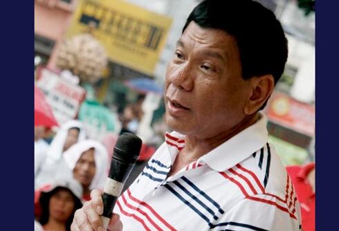 The Philippines’ president says he’s ex-gay: ‘I became a man again’