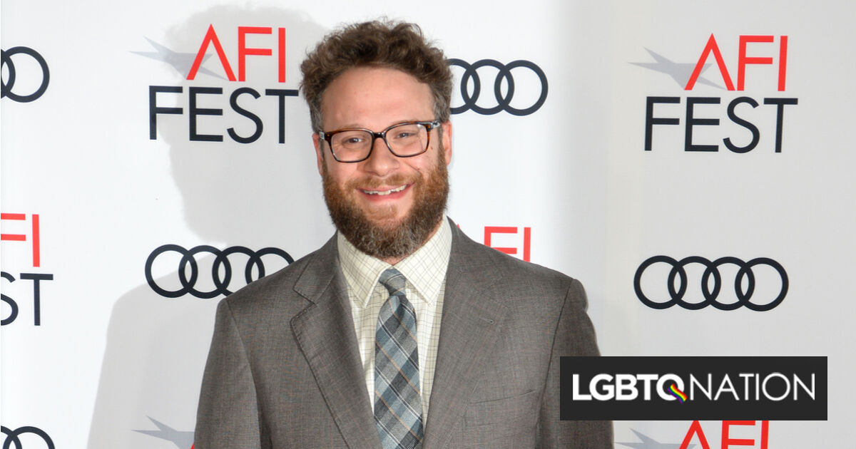 Seth Rogen knows his movies made gay people 'feel like s-t.' He's sorry ...