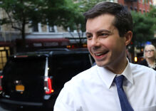 Pete Buttigieg takes a solid lead in Iowa with 25% support