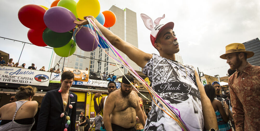 Austin, gay Pride parade