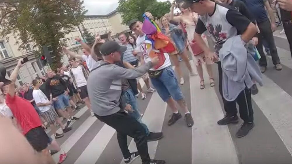 Poland, Pride march, Bialystok, anti-LGBTQ