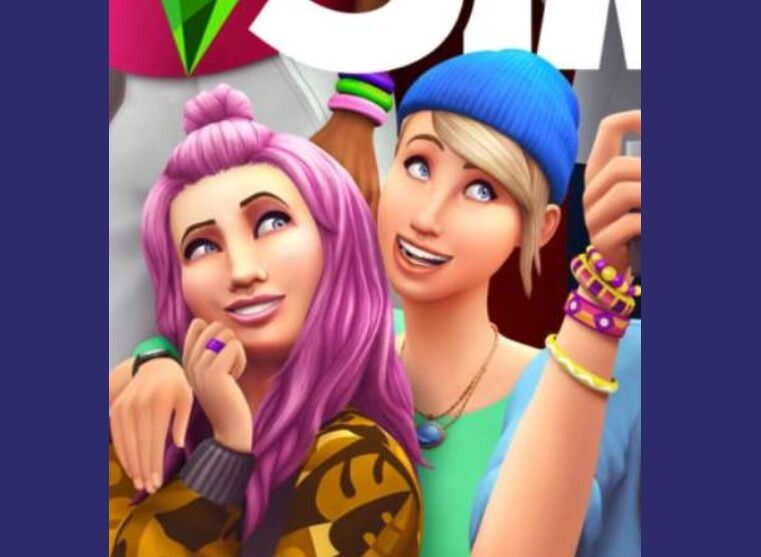 The lesbian couple on The Sims 4