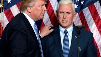 Mike Pence calls Donald Trump a fake Christian in withering joke
