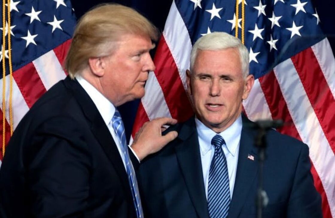 Mike Pence calls Donald Trump a fake Christian in withering joke