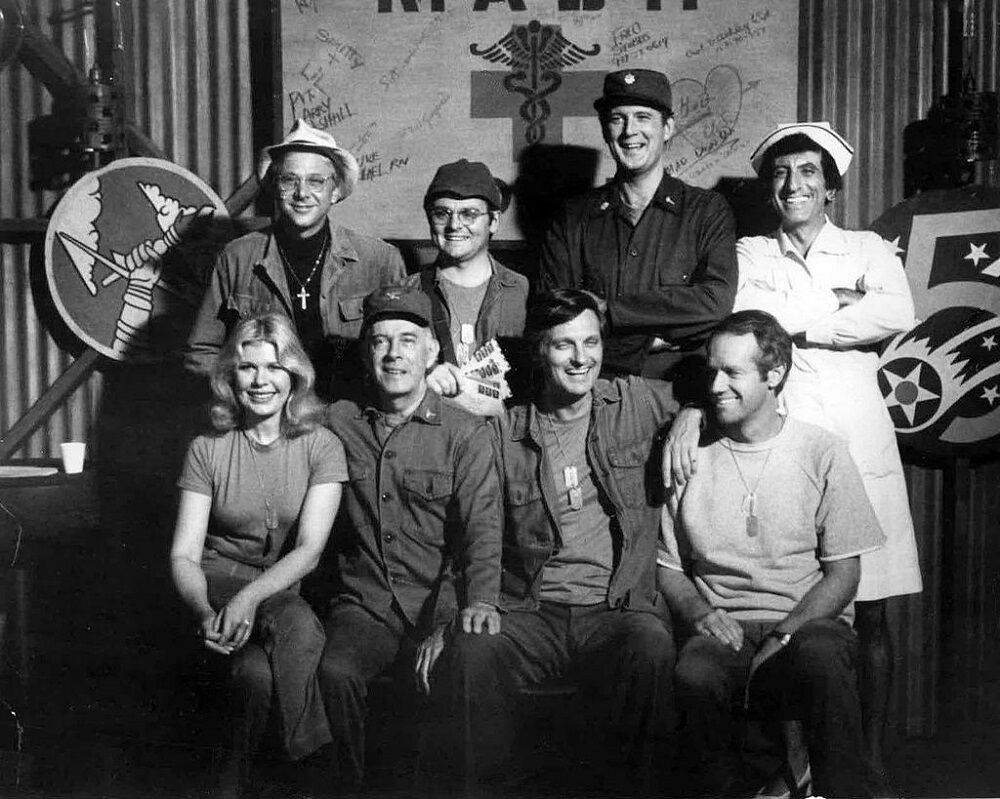 The 1977 cast of M*A*S*H